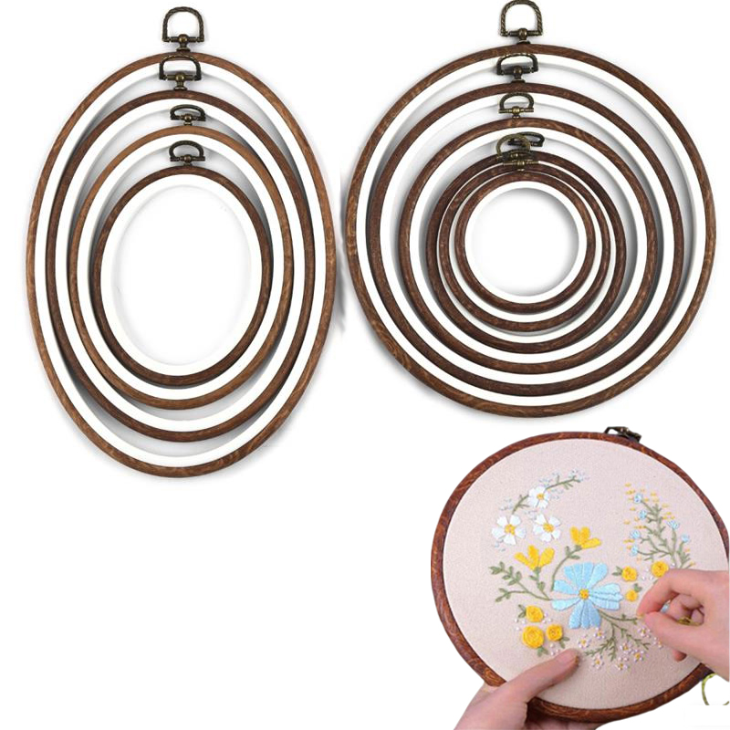 Embroidery Zone - 10 pièces outil de couture rond