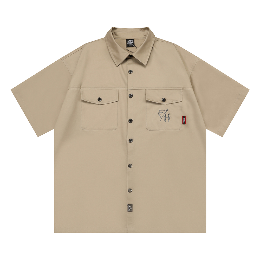 Embroidery Font Free - T-shirt ample à manches courtes pour