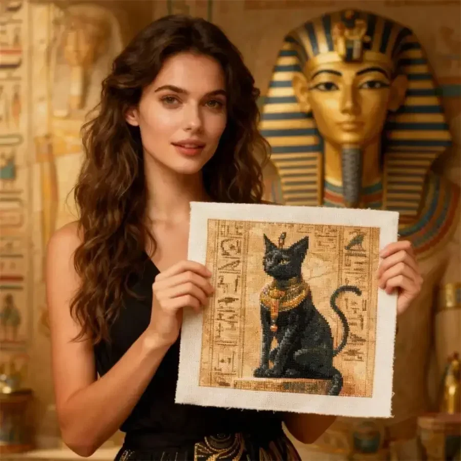 Embroidery In Egypt - Kit de broderie et de couture