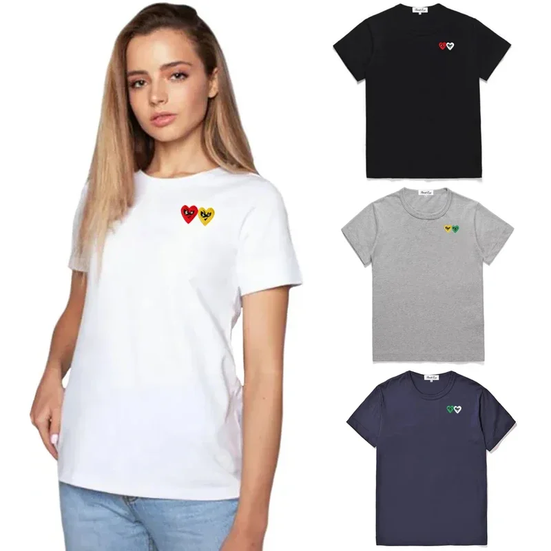 Embroidery Egg - Break Egg-T-shirt en coton à manches