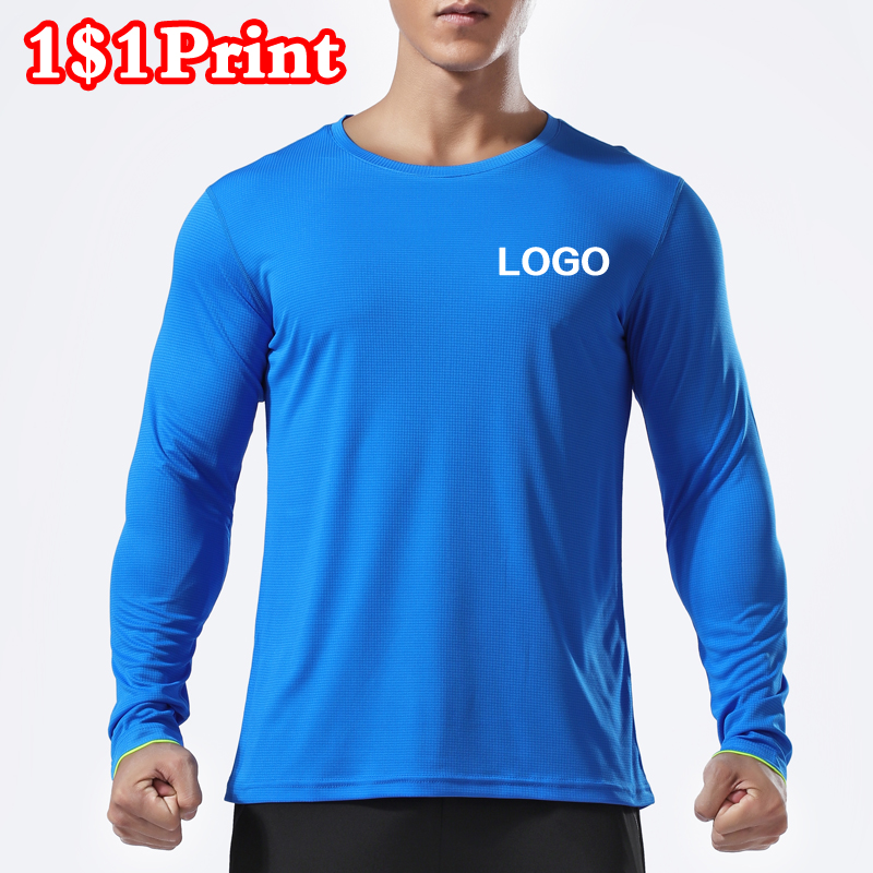 Embroidery Uniforms - T-shirt de sport à manches longues