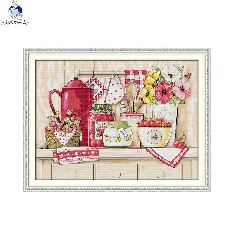 Embroidery Kitchen - Kit de point de croix pour