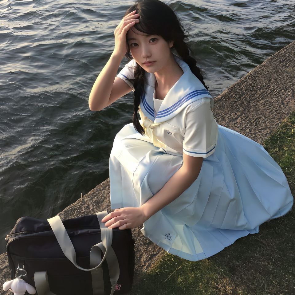 Embroidery Uniforms - MAGOGO Original japonais JK marin uniforme