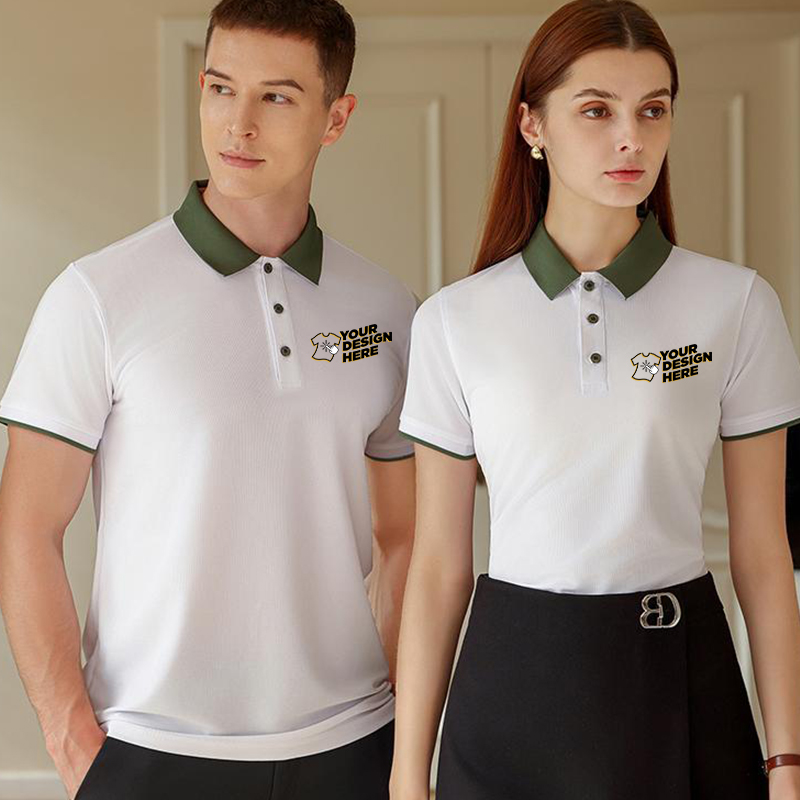 Embroidery Uniforms - Polo Color Block - Impression de