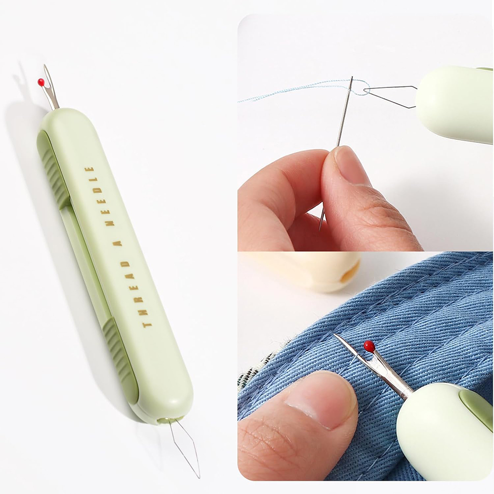 Embroidery Removal - Enfile-aiguille 2 en 1, découseur de