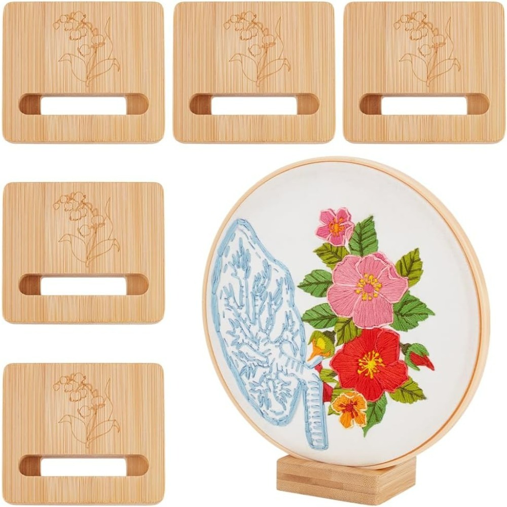 Embroidery Zone - Présentoir rectangulaire pour cerceau de broderie,