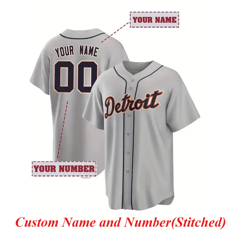 Embroidery Uniforms - Maillot de Baseball brodé pour hommes,