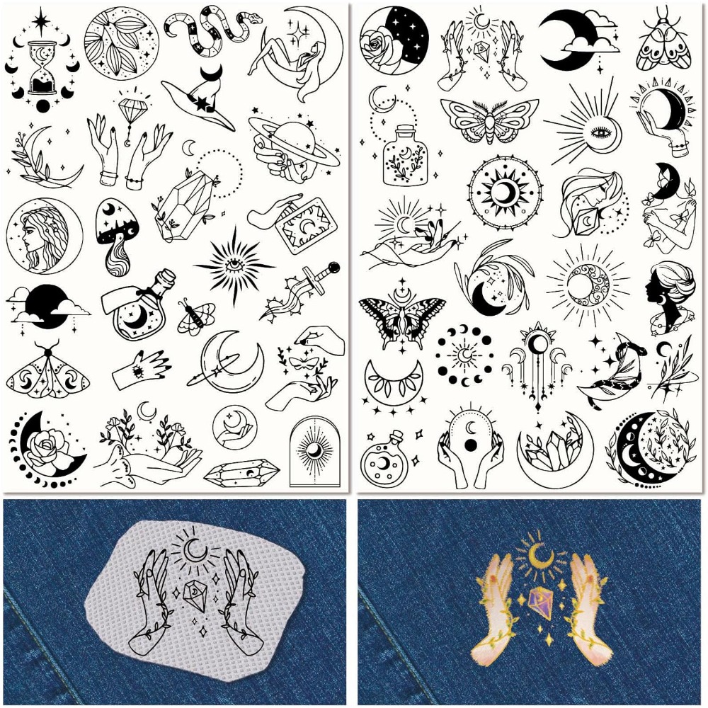 Embroidery Motif - Stabilisateurs de broderie Soluble dans l'eau,