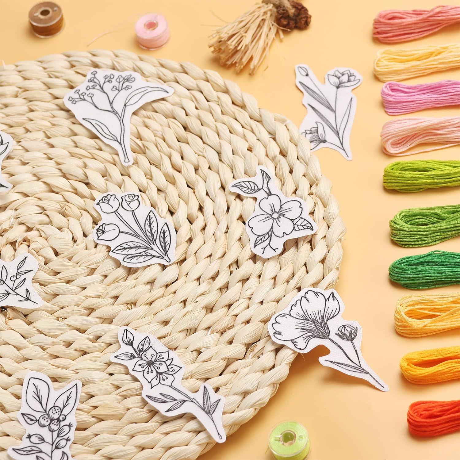 Stabilisateurs de broderie sol - Embroidery Motif avis et prix