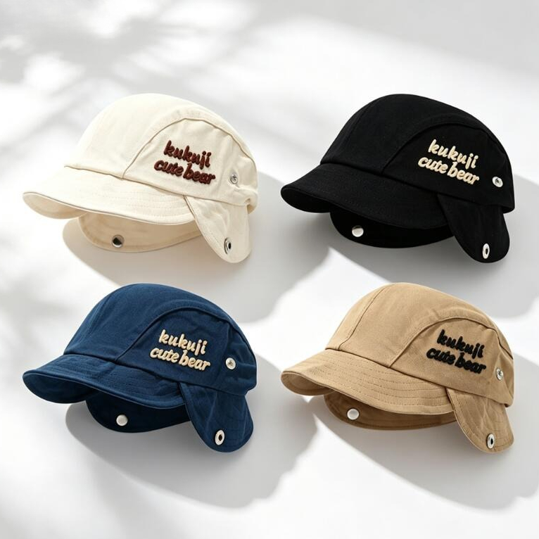Bonnet Bébé Automne 2026 avec  - Embroidery Letter avis et prix
