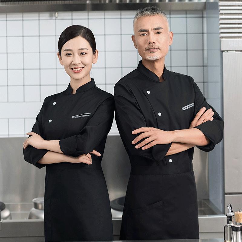 Veste de Chef Homme Manches Lo - Embroidery Kitchen avis et prix
