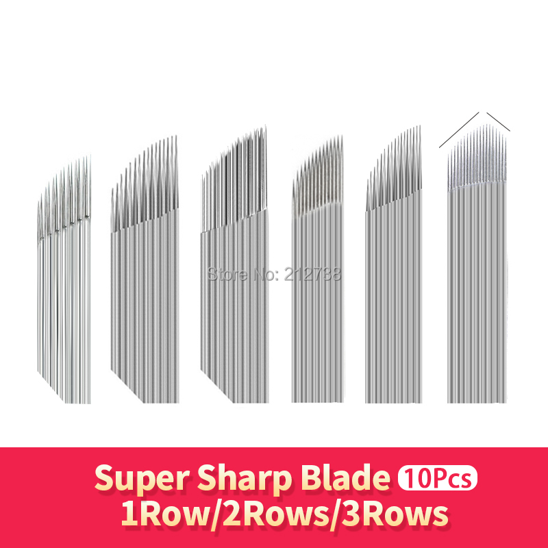 Nouveau 10Pcs 14/15/16/17/18Pi - Embroidery Eyebrow avis et prix