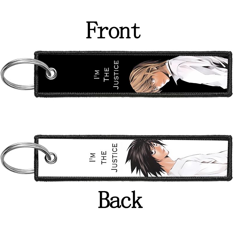 Porte-clés brodé Death Note Ry - Embroidery Gift avis et prix
