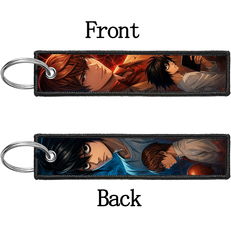 Porte-clés brodé Death Note Ry - Embroidery Gift avis et prix