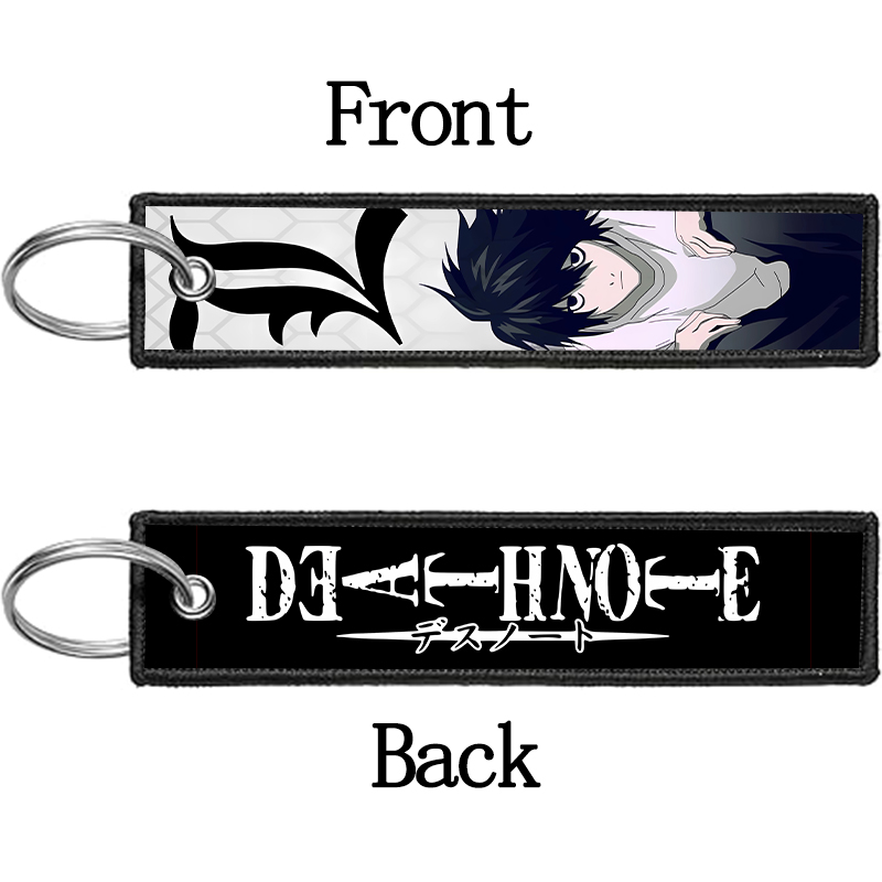 Porte-clés brodé Death Note Ry - Embroidery Gift avis et prix