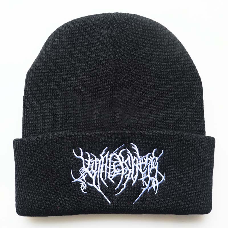 Bonnet en tricot à revers avec - Embroidery Font Free avis et prix