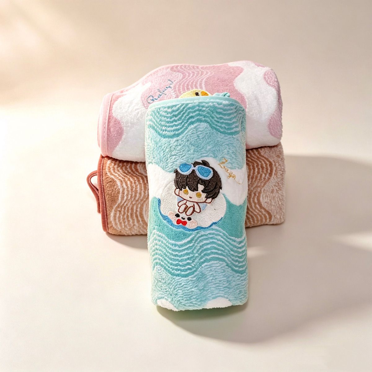 Serviette de toilette en polai - Embroidery Gift avis et prix