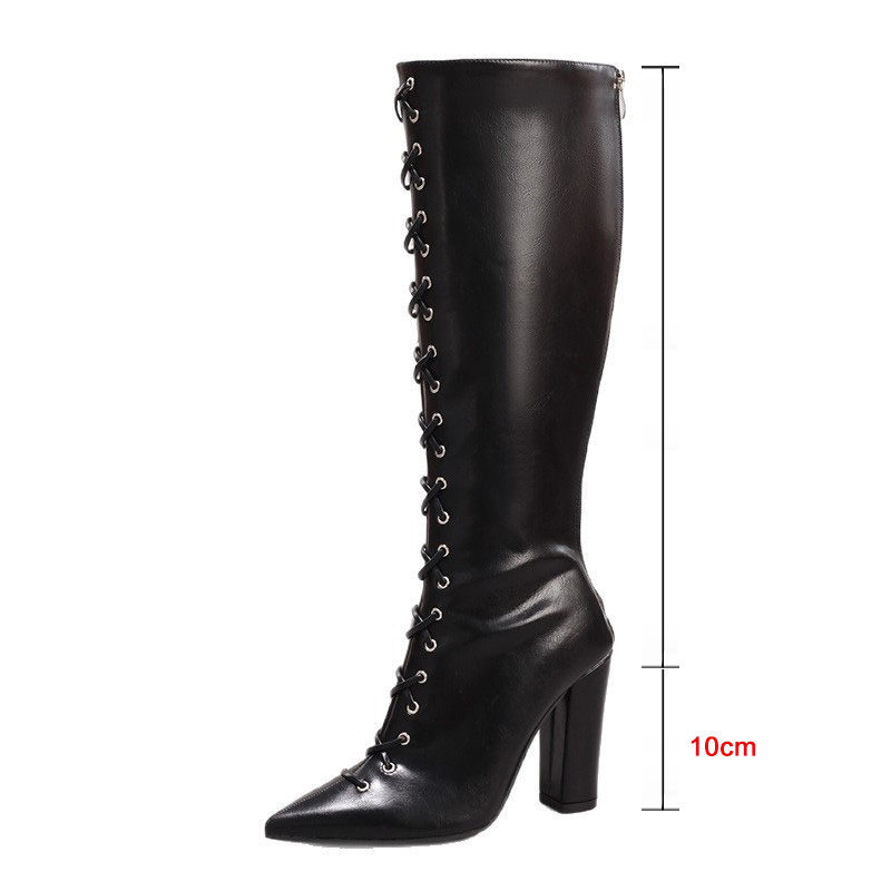Rétro rouge noir cuir PU brode - Embroidery Lace avis et prix