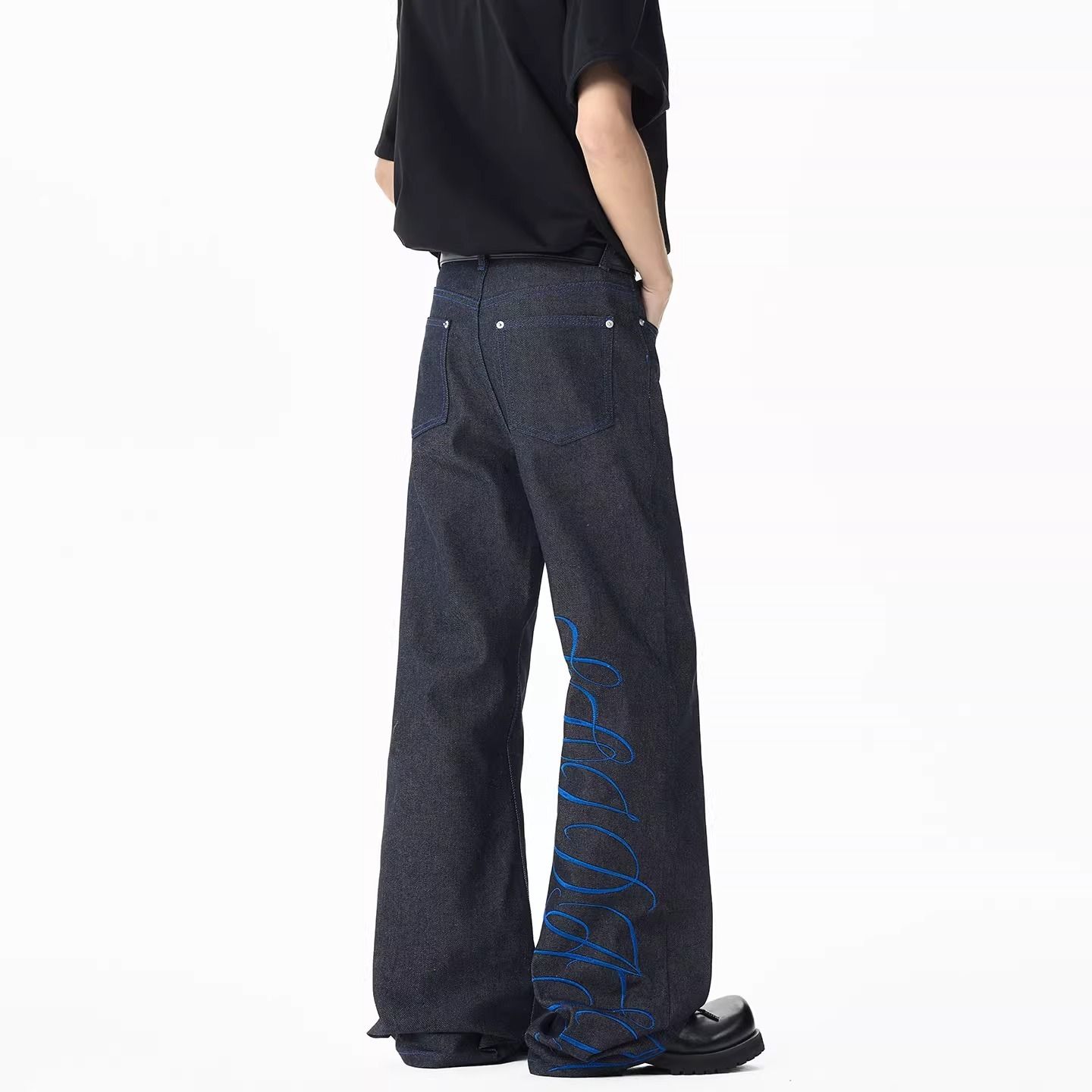 Pantalon de jogging décontract - Embroidery Font Free avis et prix