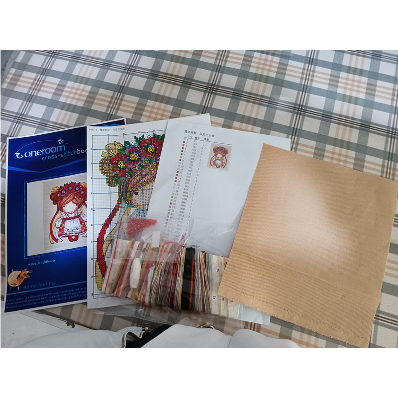 Kit de point de croix 14CT 18C - Embroidery Backpack Kit avis et prix