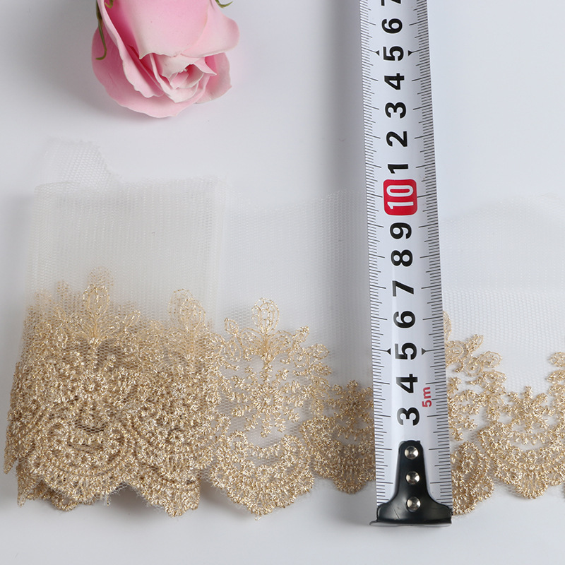 Garniture en dentelle brodée d - Embroidery Motif avis et prix