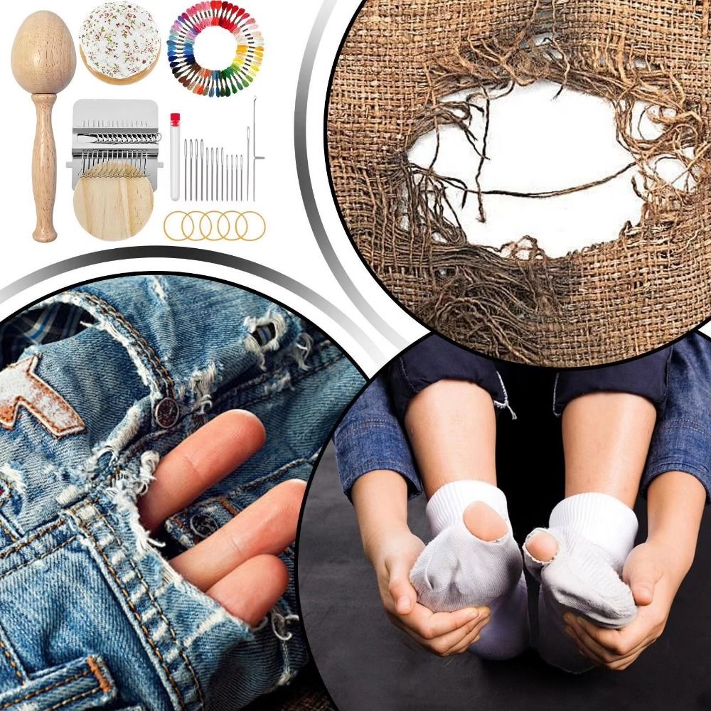 Kit de réparation de chaussett - Embroidery Egg avis et prix