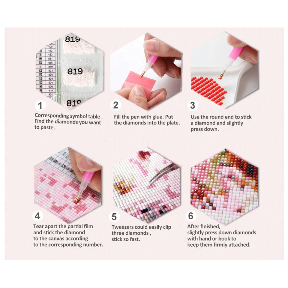 Kits de peinture diamant à fai - Embroidery In Egypt avis et prix