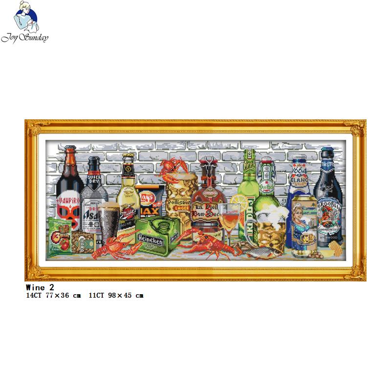 Collection de vin et de boutei - Embroidery Kitchen avis et prix