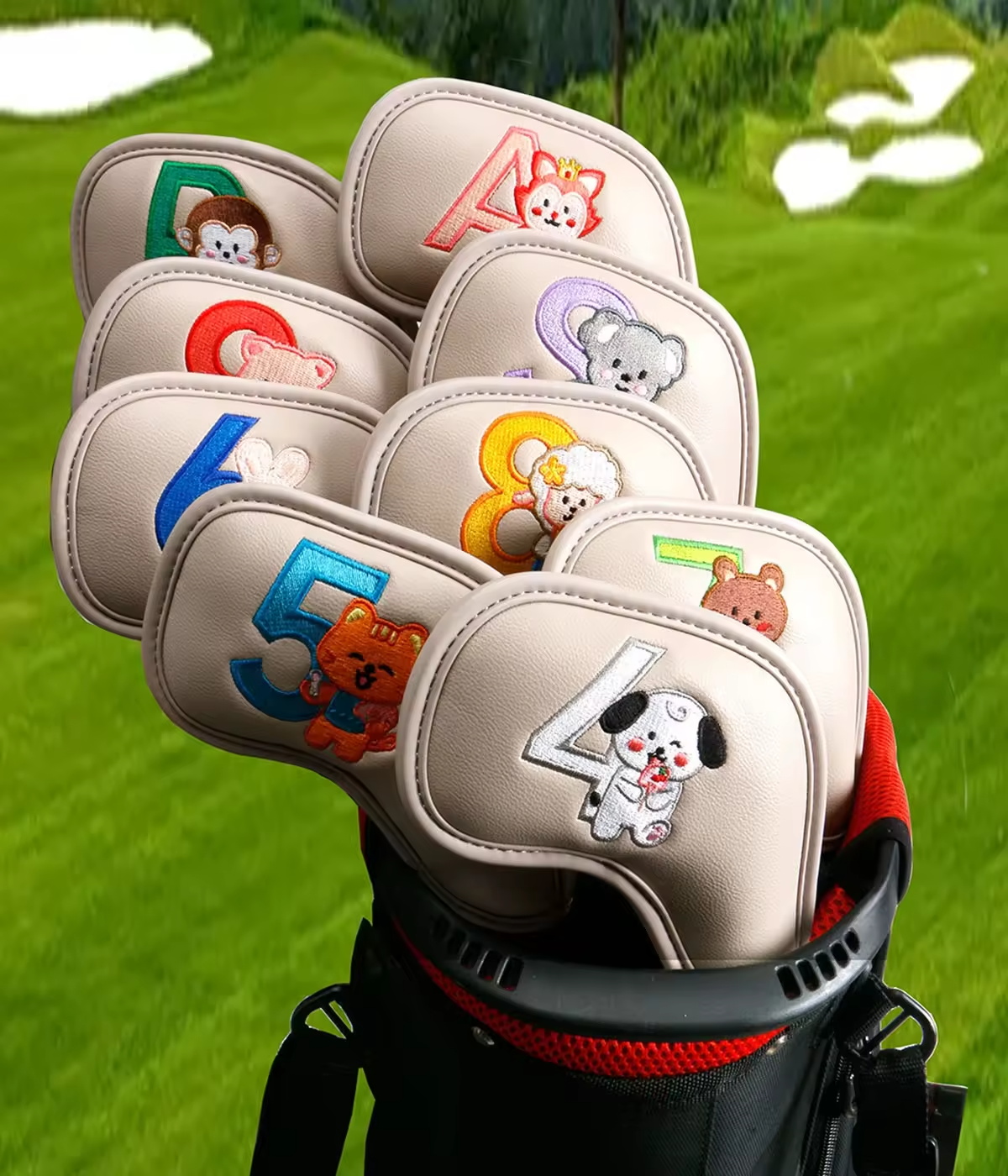 9 housses de tête de fer de go - Embroidery Gift avis et prix