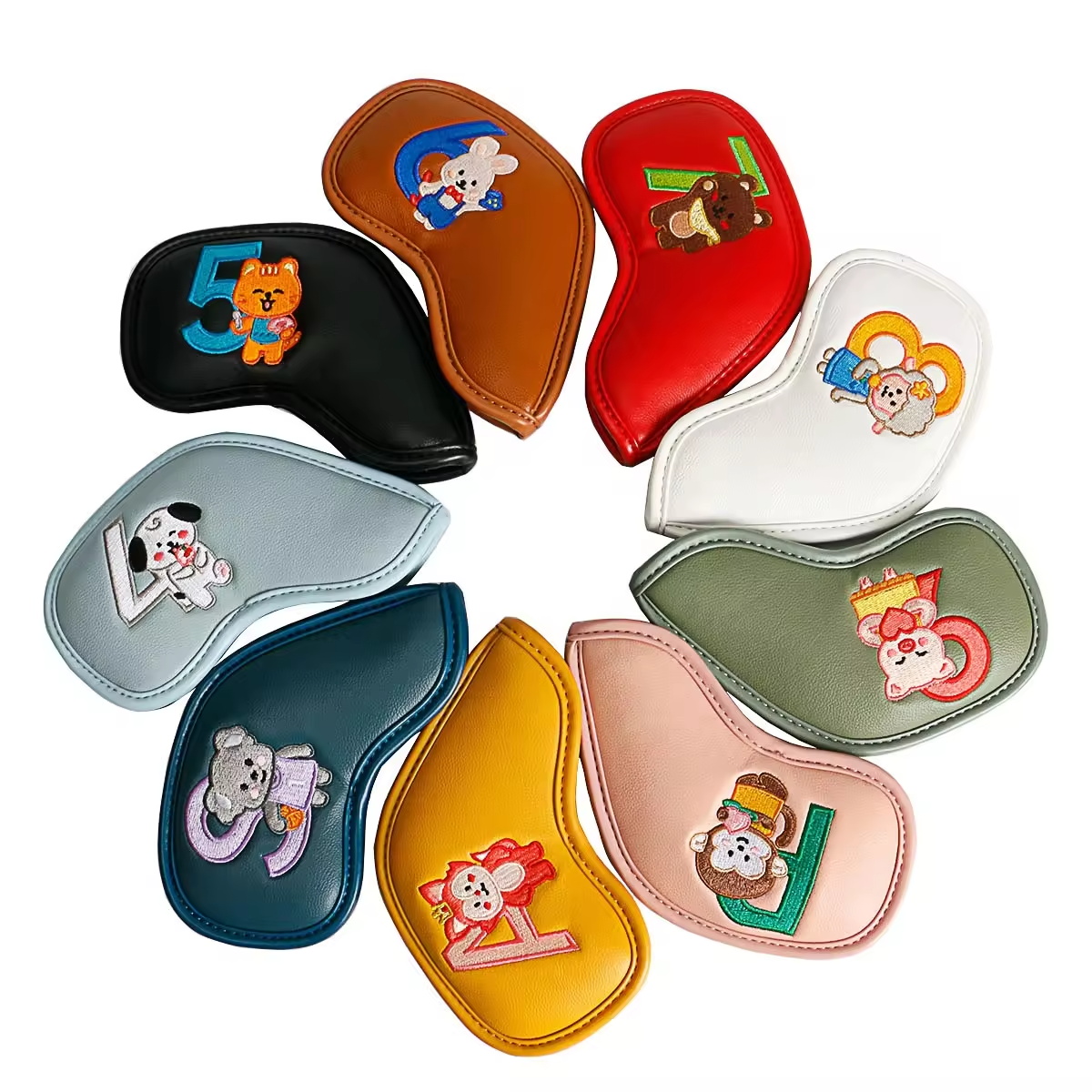 9 housses de tête de fer de go - Embroidery Gift avis et prix