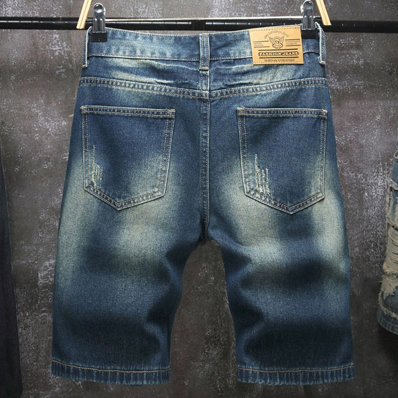 Nouveau short en jean déchiré  - Embroidery Motif avis et prix