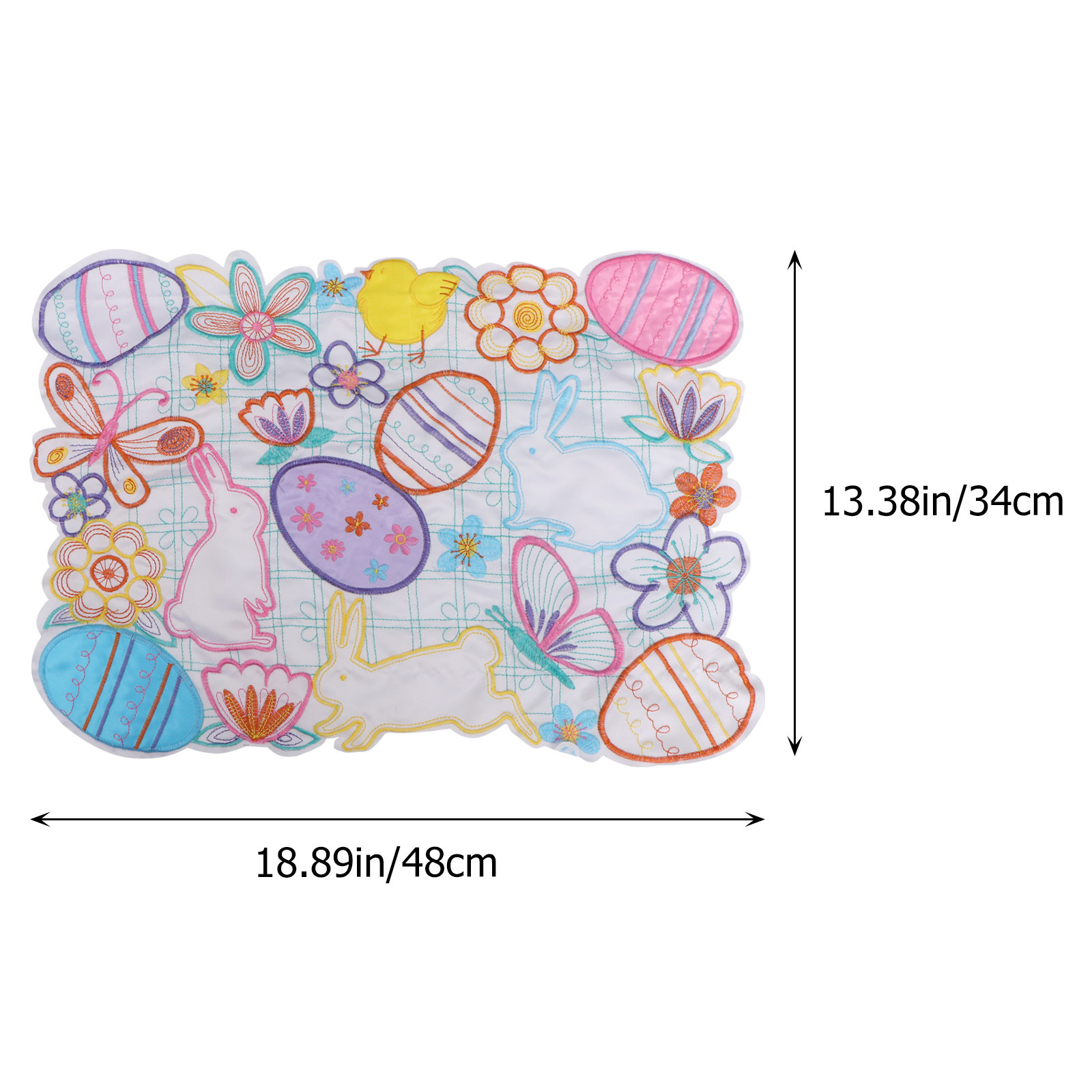 1 pièce Set de table Lapin et  - Embroidery Egg avis et prix