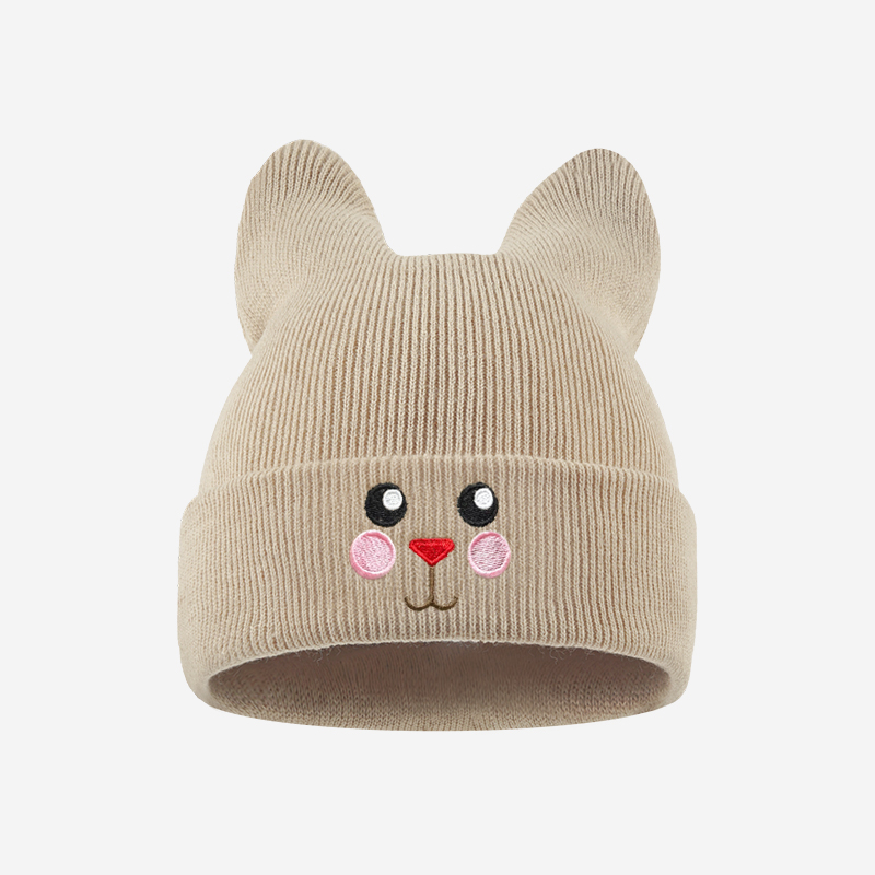 Bonnet doux pour enfants avec  - Embroidery Letter avis et prix