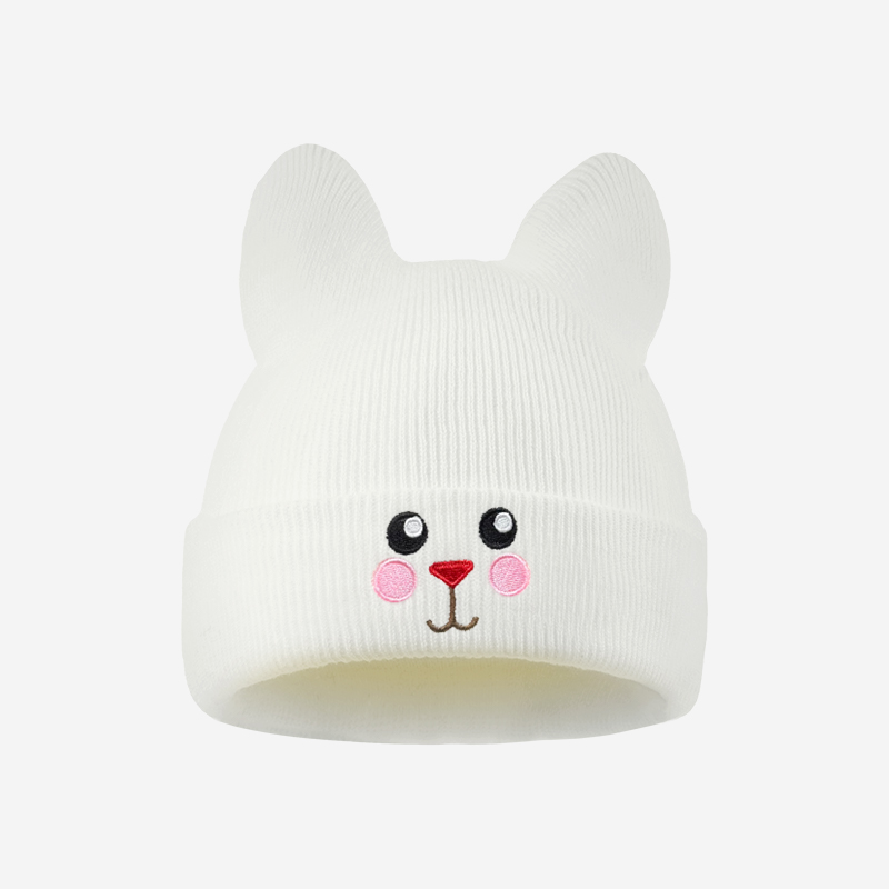 Bonnet doux pour enfants avec  - Embroidery Letter avis et prix