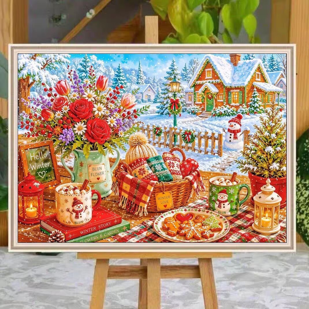 Kits de broderie au point de c - Embroidery X Stitch avis et prix