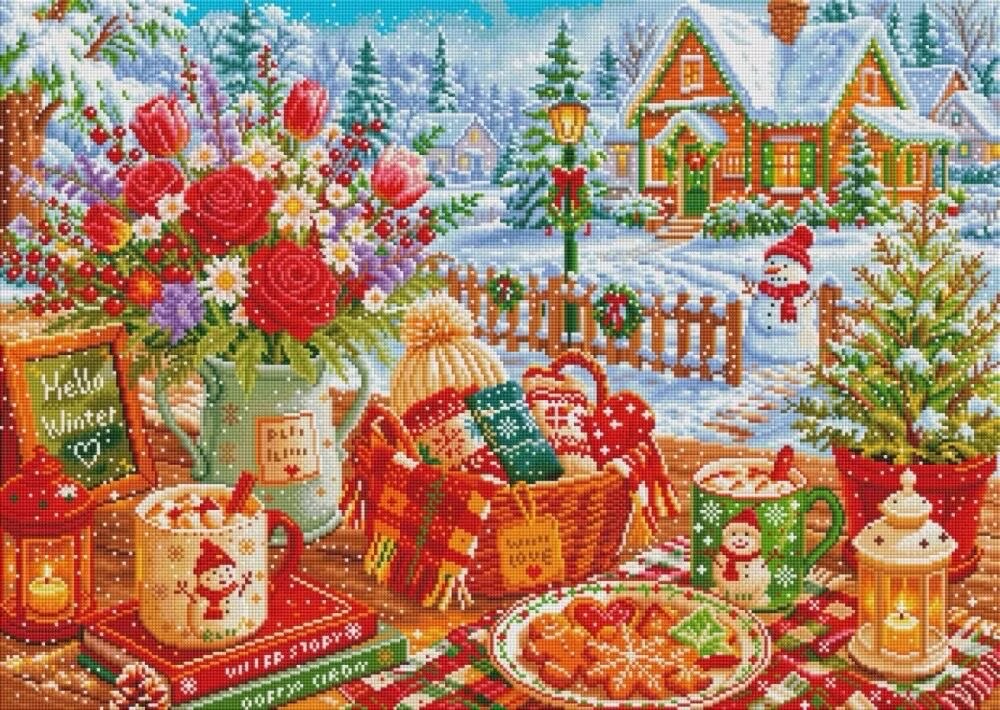 Kits de broderie au point de c - Embroidery X Stitch avis et prix