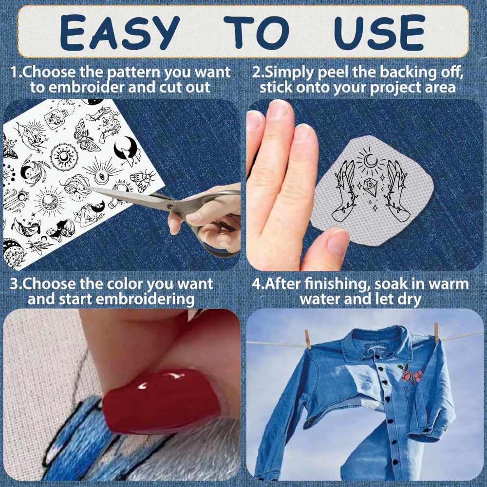 Stabilisateurs de broderie Sol - Embroidery Motif avis et prix
