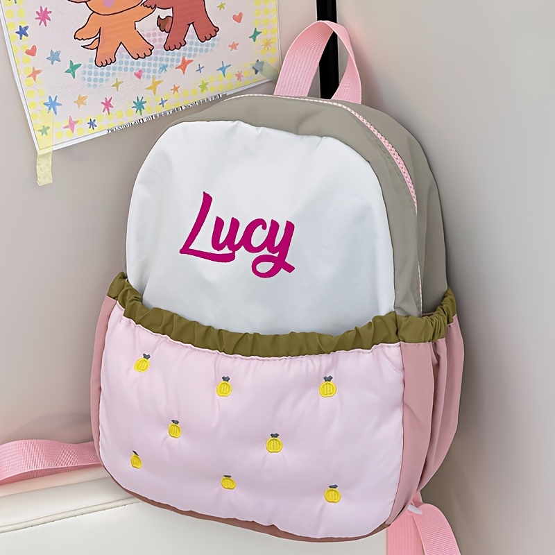 Mini sac à dos brodé avec nom  - Embroidery Font Free avis et prix